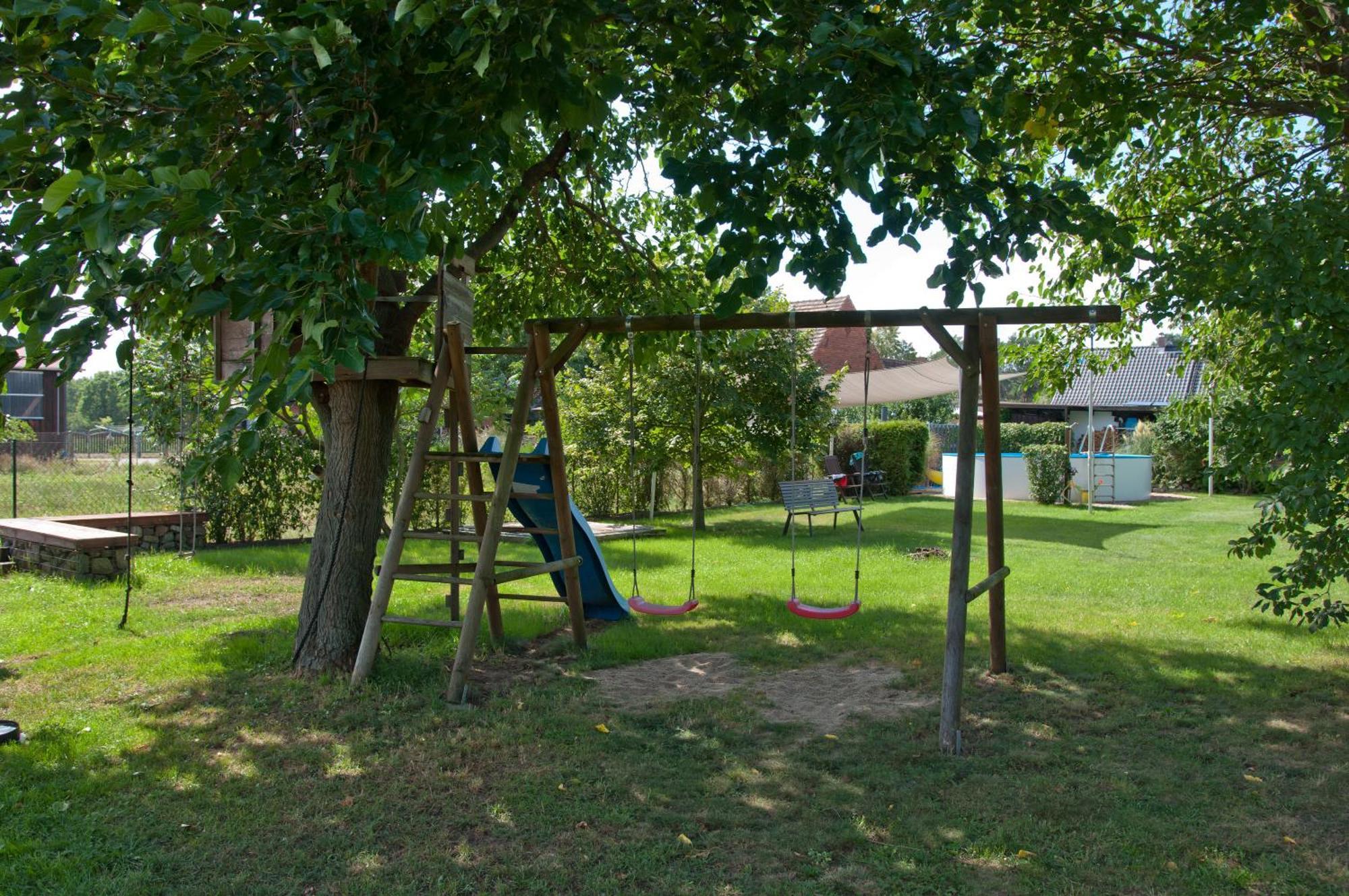 Ferienwohnung Alte Schule 韦茨乔 外观 照片